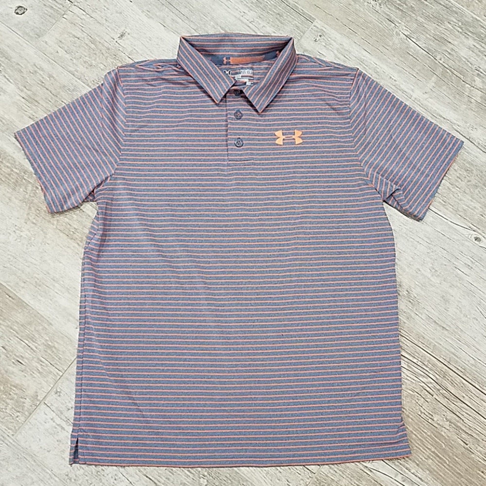 Boys Under Armour Polo Size Large